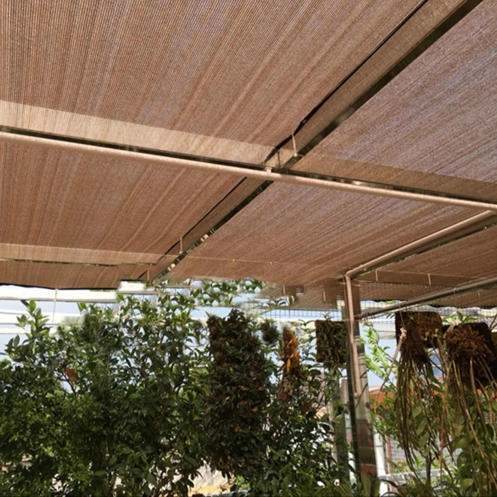 

Shade Net Courtyard Sunshade Folding Shading Balcony Mesh Patio Canopy Polyethylene Outdoor Sunscreen Firm and Stable