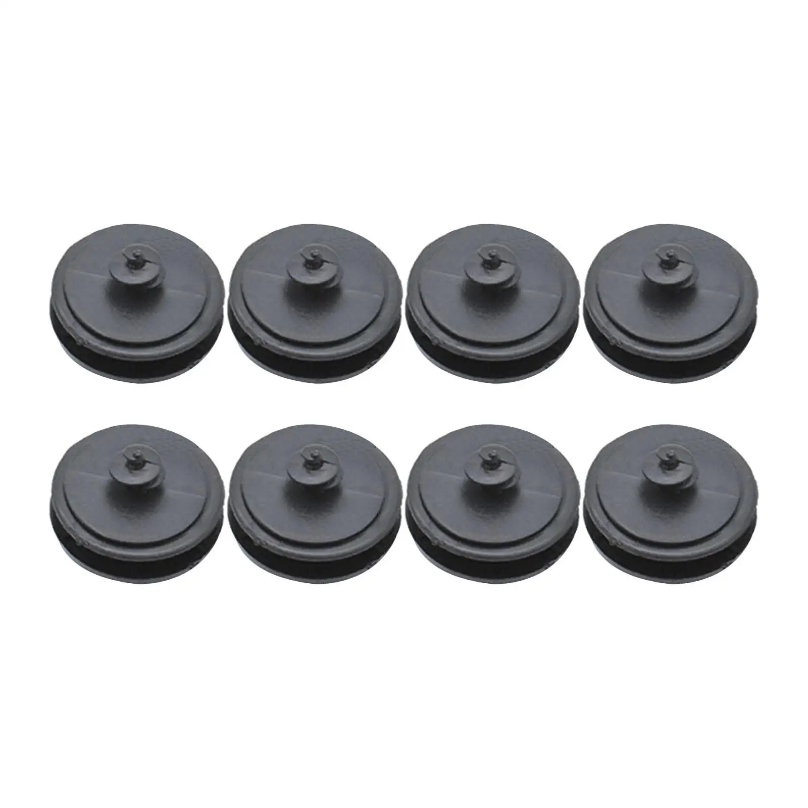 8Pcs Generic Car Floor Mat Clips Floor Mat Clips Kit High Performance Holder Clamps Black Car Carpet Clips Nylon for SUV