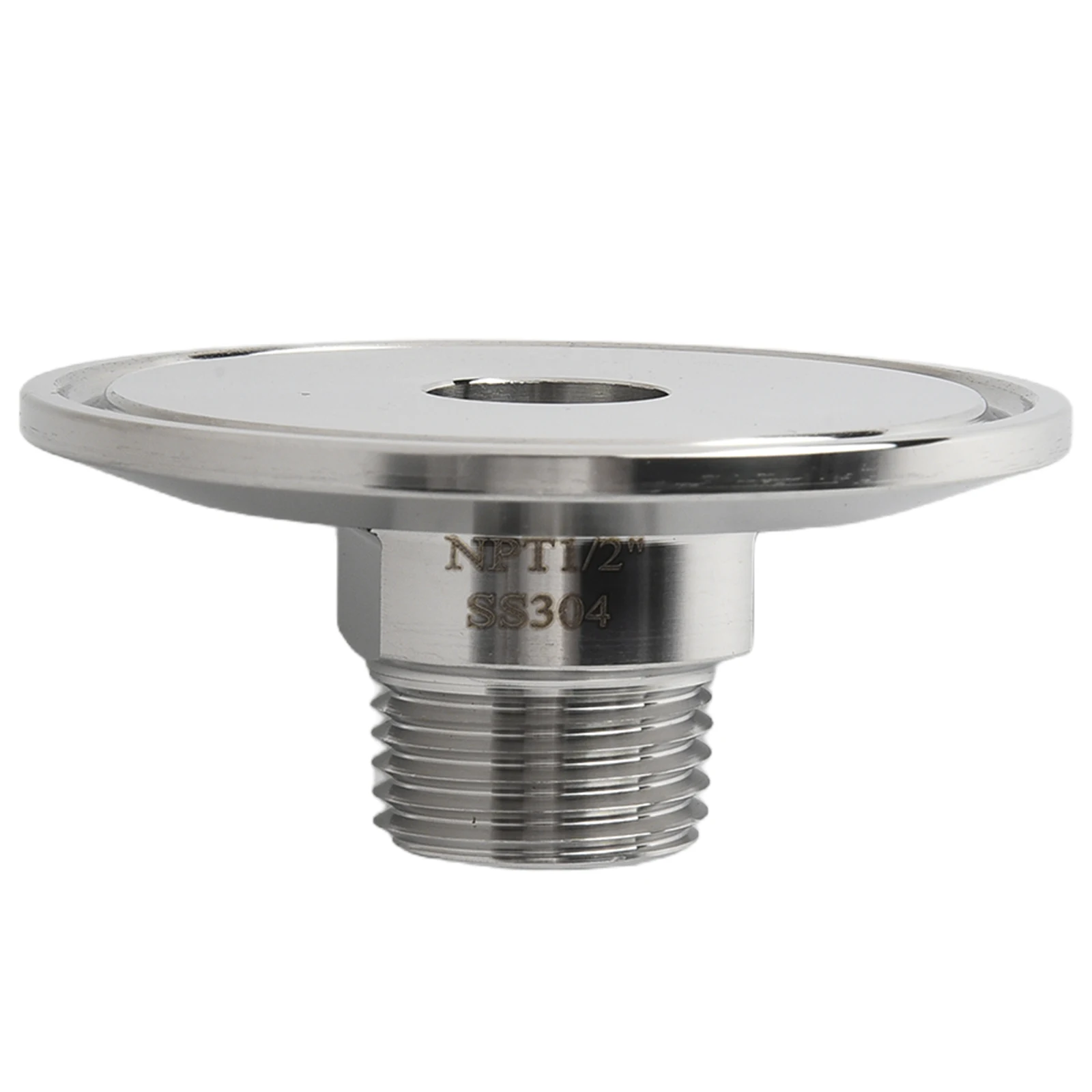 Tri Clamp Connector 2 5 Inch TC Fitting to 1/2 Inch NPT Male Stainless Steel 304 for Food and Beverage Industry
