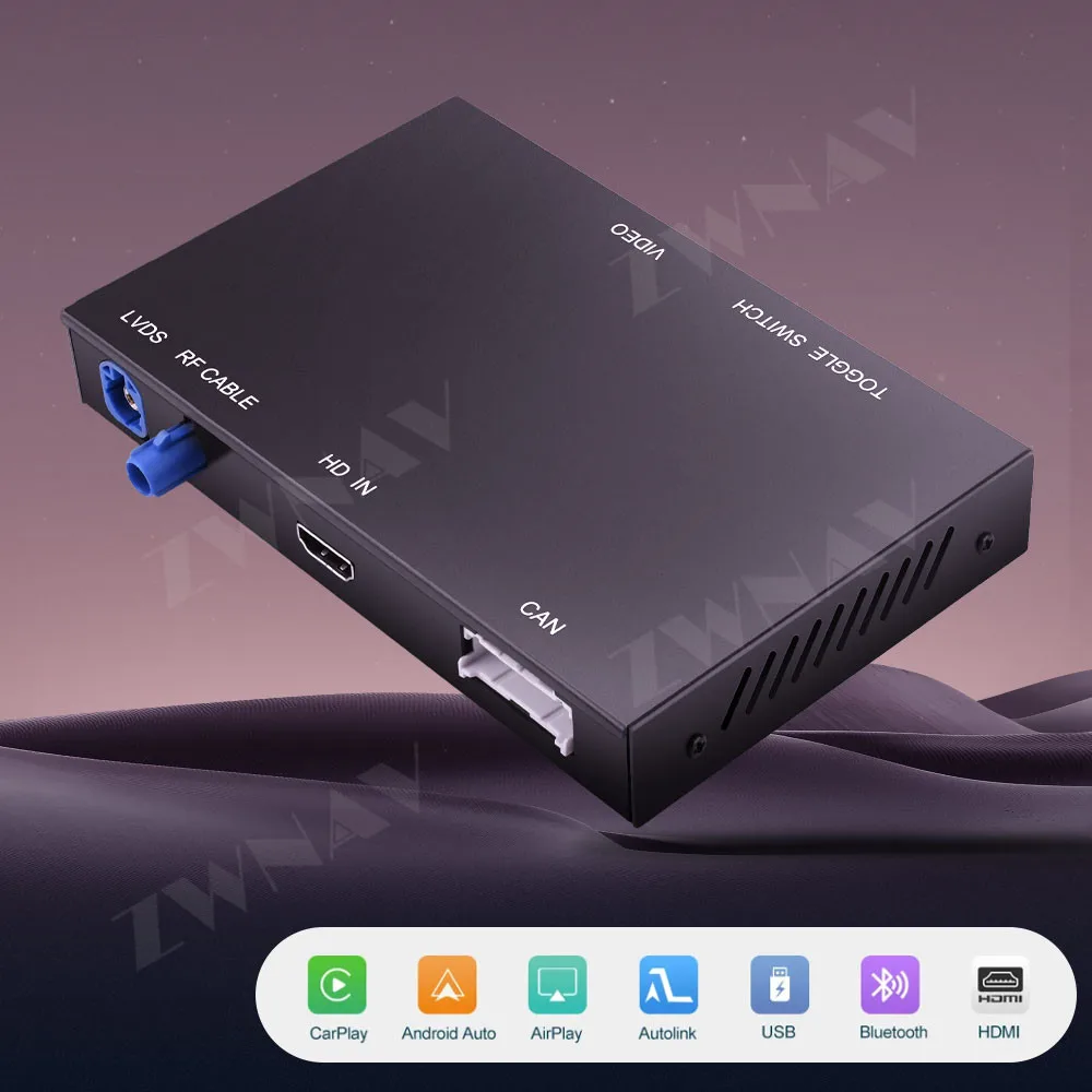 Wireless CarPlay Interface For Audi A6 A7 RMC HN MHI2 2012-2018 with AirPlay Mirror Link Car Play Function Android Auto.