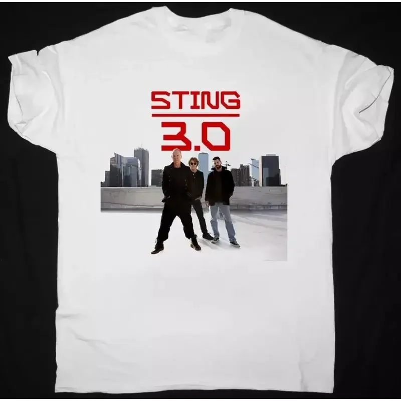 The Stingggg 3 0 Tour 2025 White All Size T Shirt Good Price New