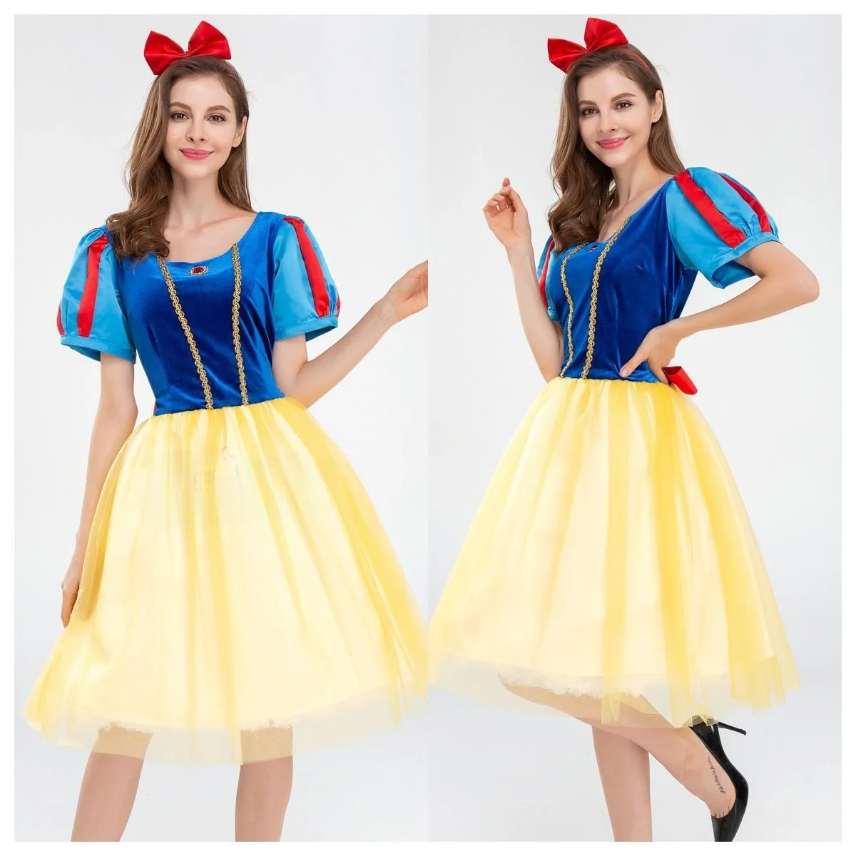 

Princ orm Little Red Riding Hood loween Costume Set Women's Traditional Chinese Stage Performance Clothing