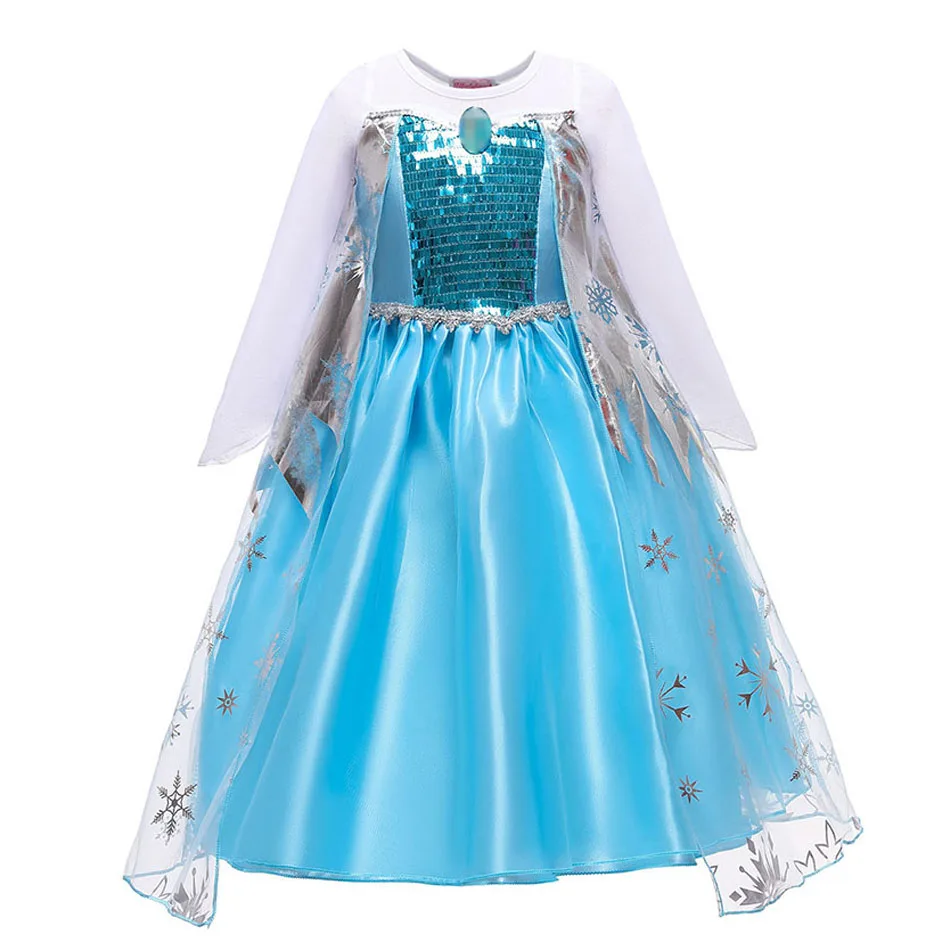 Elsa ariel traje para meninas, fantasia de princesa, rapunzel, elegante, barbi, cosplay, halloween fantasia 3-12t