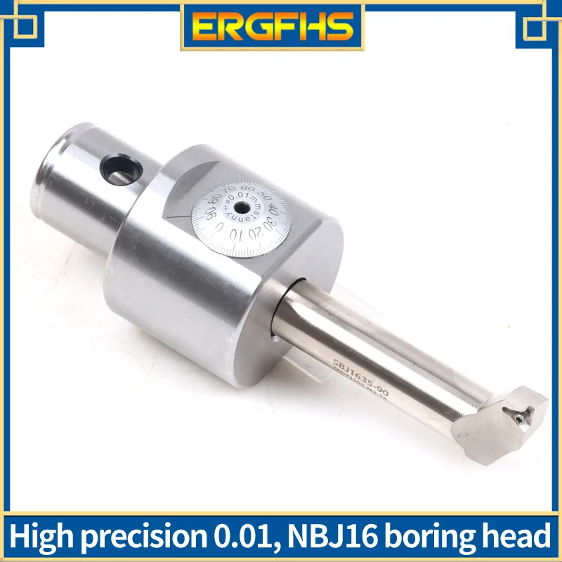 High precision 0.01mm NBJ16 fine boring head can be boring range 6-51mm