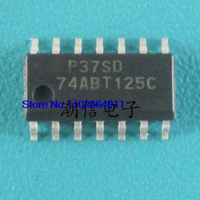 

20 шт./партия, новинка, оригинал, модель 74ABT125C: 3,9 мм