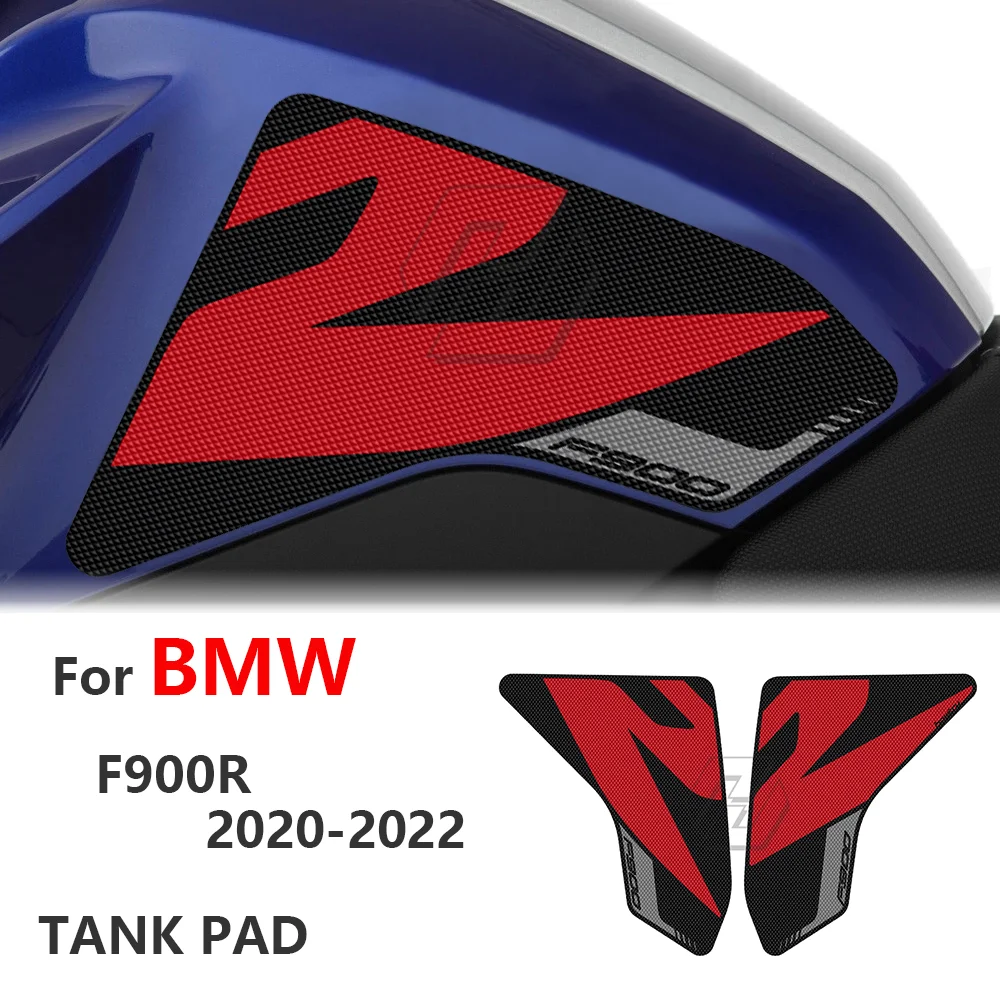 

For BMW Motorrad F900R BMW F900R 2020-2022 Tank Grip Traction Pad Side Tank Pad Protection Knee Grip Mat Tank Sticker