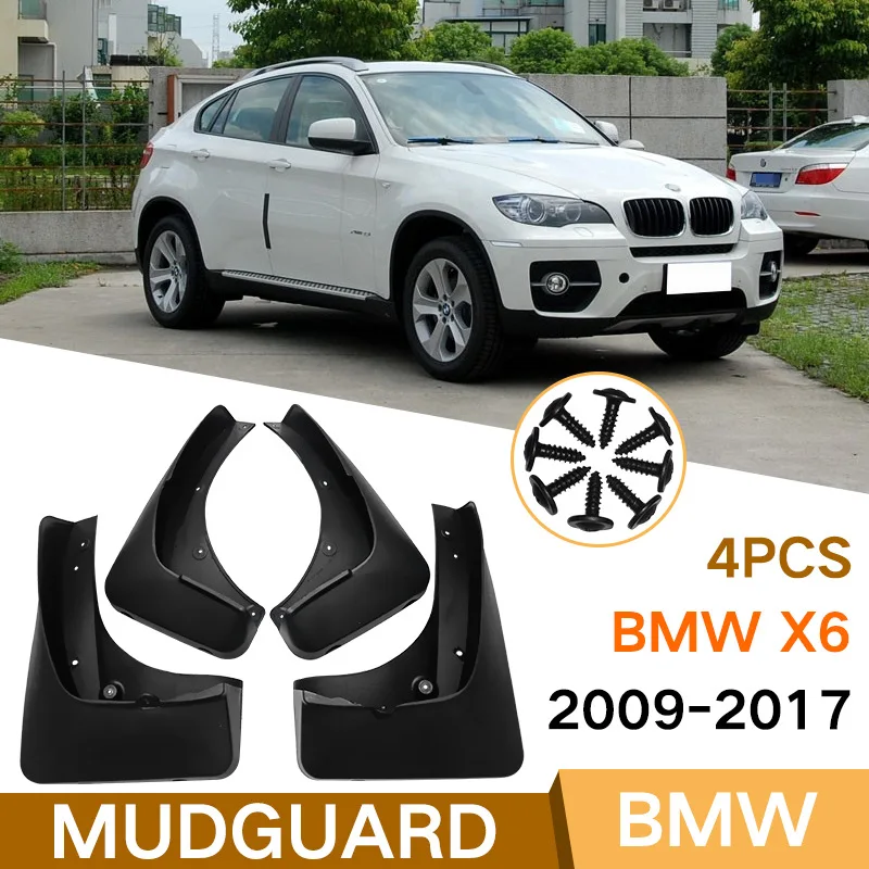 For BMW X6 18-19 09-17 Car mudguard decorative panel, tire mudguard, wheel hub mudguard Beautify car wheels auto parts