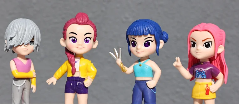 2025 Anime Kpop Devil Hunter Doll Vinyl Toy Rumi Mira Zoi Character Vinyl Mask Blind Box Ornament Toy Christmas Gift