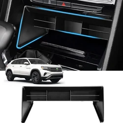 Center Console Organizer for VW Atlas and Cross Sport 2018 2019 2020 2021 2022 2023 Accessories, Insert Tray Armrest Storage Box