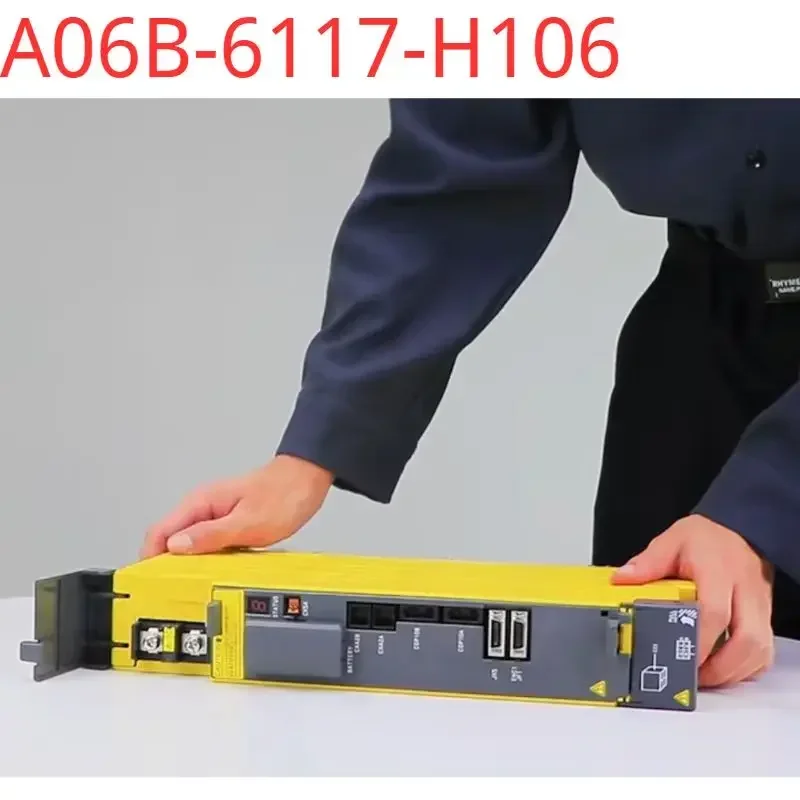 

A06B-6117-H106 Б/у, проверенный, исправный сервопривод в хорошем состоянии.