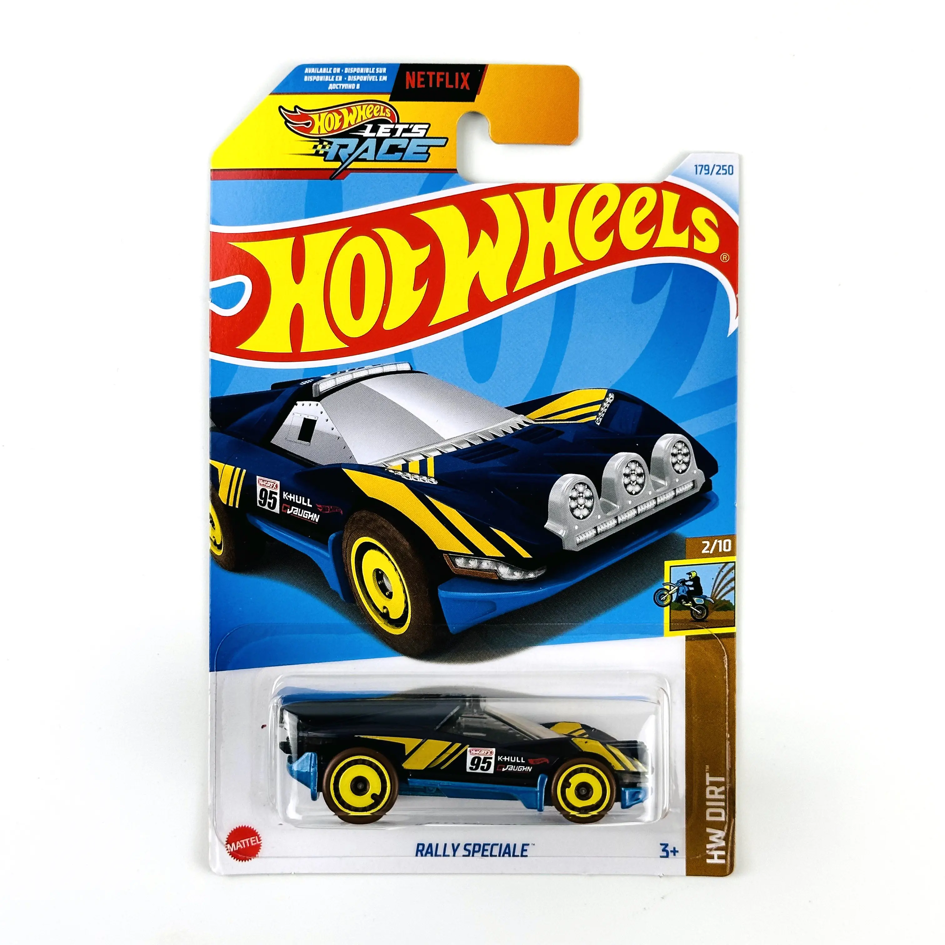 

2024-179 Hot Wheels Cars RALLY SPECIALE 1/64 Металлическая литая модель игрушечного транспортного средства