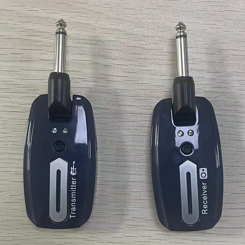 Musical Instrument Wireless Audio Transceiver Rotatable Guitar Audio System Portable Electric Blow Pipe Pickup Instrument Parts