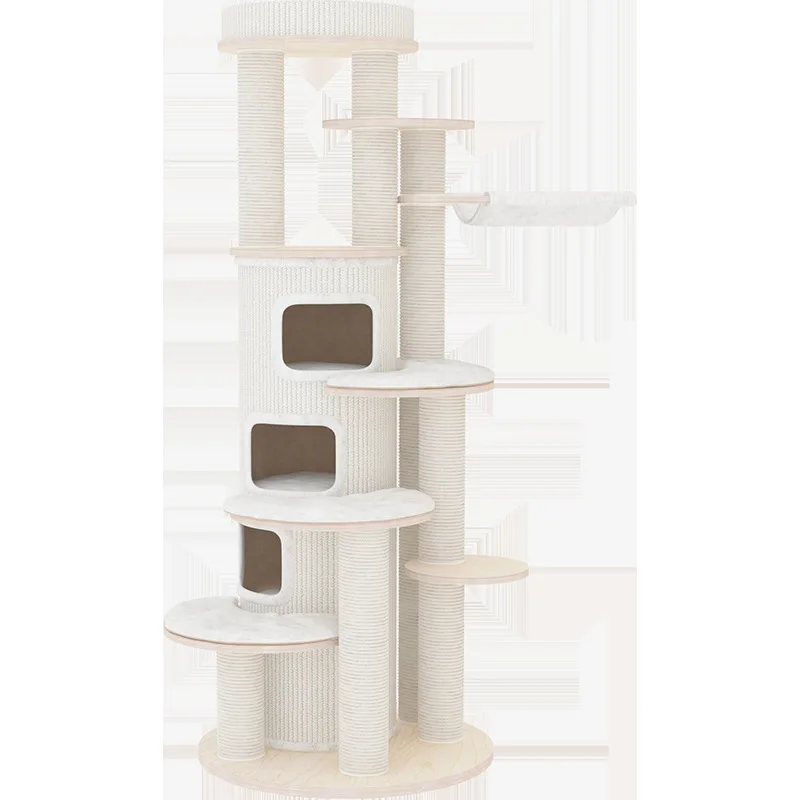 

Castle cat climbing frame, super large luxury thermal bucket cat litter cat tree integration
