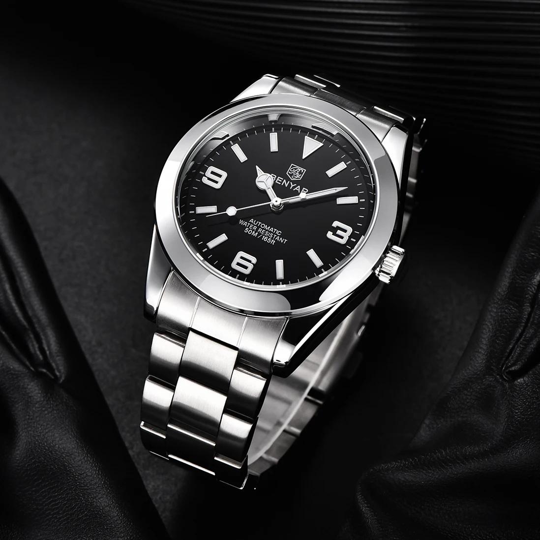 BENYAR Automatic Men Watches 2023 NEW Stainless steel material Waterproof Luxury Men Mechanical Wristwatch Relogio Masculino
