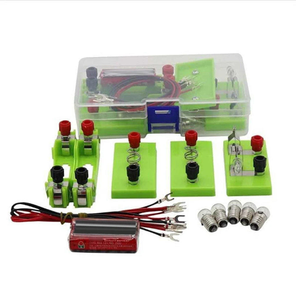 Student Electric Circuit Kits for Physics Education School Lab Learning Electromagnetic Experiments Teaching Aids Science Toys