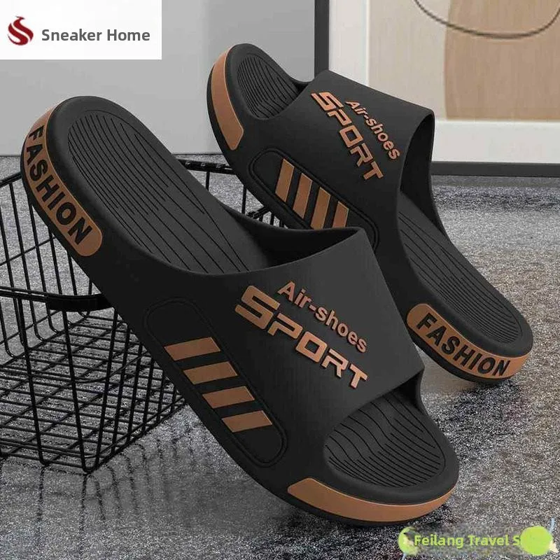 

Мужские уличные нескользящие шлепанцы больших размеров с защитой от запаха, высококачественные, удобные, дышащие, с подошвой из ПВХ, искусственные