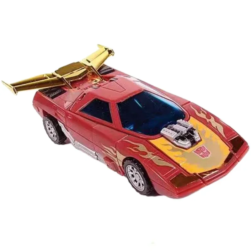 ในสต็อก TAKARA TOMY Transformers C-05 Hot Rod หุ่นยนต์สะสมตัวเลขของขวัญวันเกิด