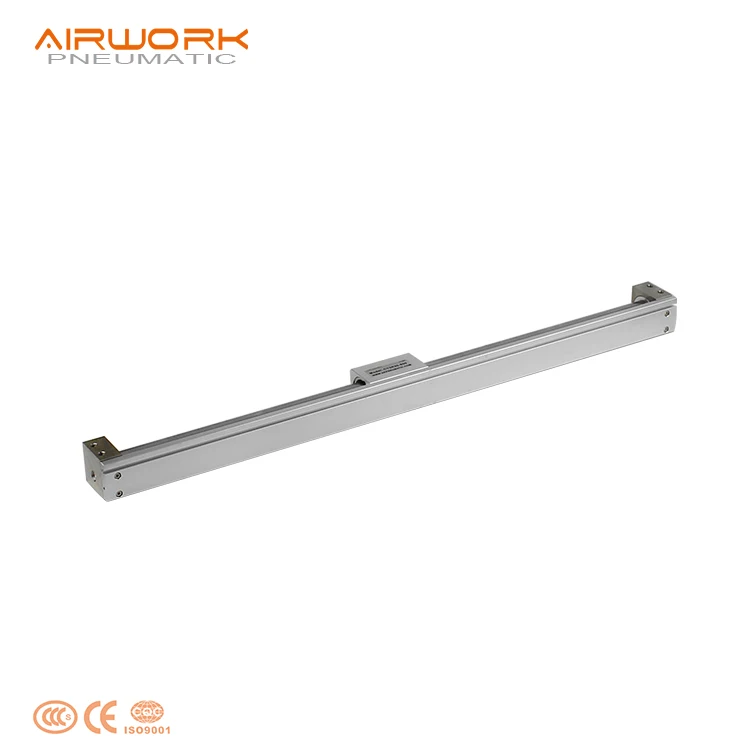 CY3B CY3R Double Acting Pneumatic Very Long Thin Rodless Linear Guide Cylinder