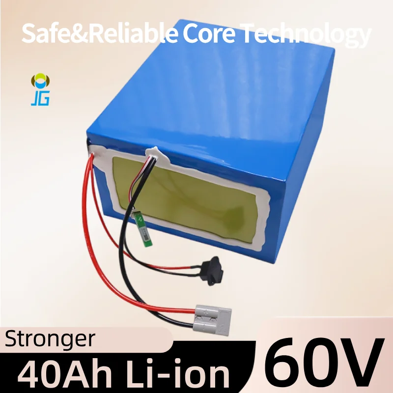 

For 60V 40Ah 18650 Battery Pack 60V E-BK Lithium Battery Pack BMS High-Power Battery