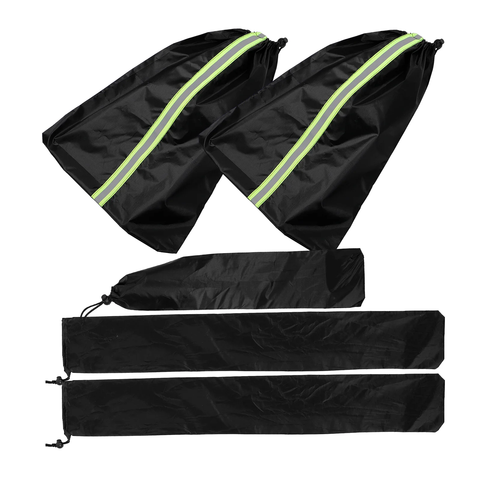 

1Set Car Protection Cover Silver Coated Cloth Waterproof Dust Snow Windshield Wiper and Side Mirror Protective Covers for All