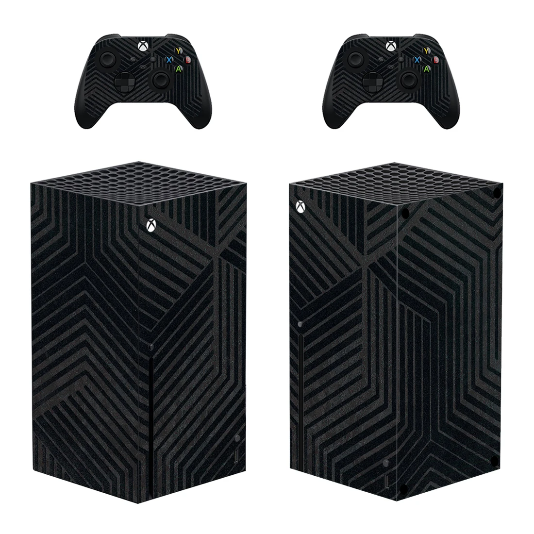 Geometry Style Xbox Series X Skin Sticker for Console & 2 Controllers Decal Vinyl Protective Skins Style 1