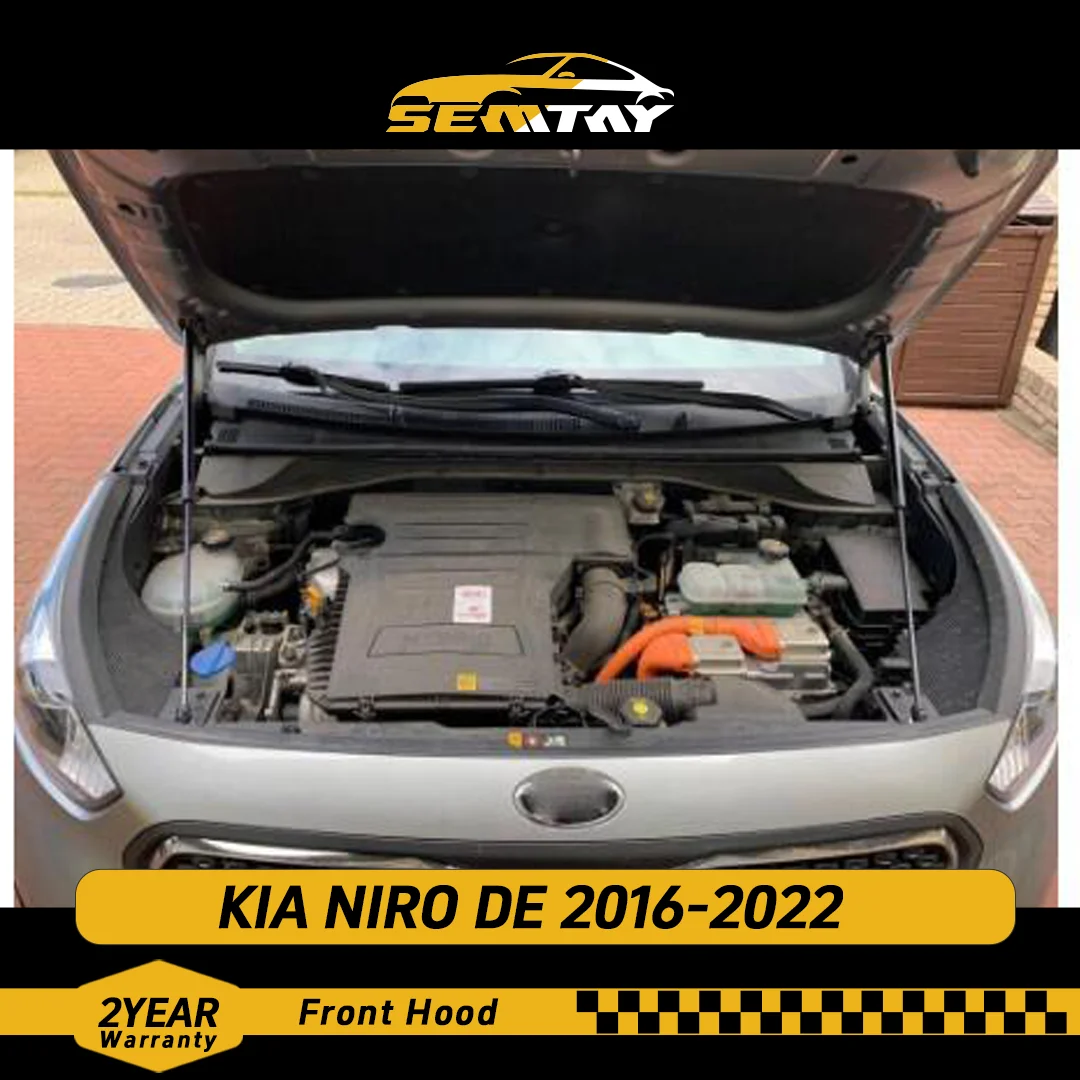 

Стойки капота SEMTAY, совместимые с KIA NIRO DE 2016-2022, поддержка подъема капота, пружинный демпфер