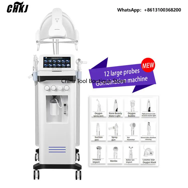 12-in-1 Multifunctional Standing Skin Care Device Ice Hammer Climbing Power Spray Guns UK EU CN ZA for Hand Target Area Beauty
