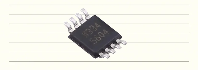 AD5553CRMZ-REEL7 chip [IC DAC 14BIT A-OUT 8MSOP] 14 bit DAC, packaged in uSOIC-8