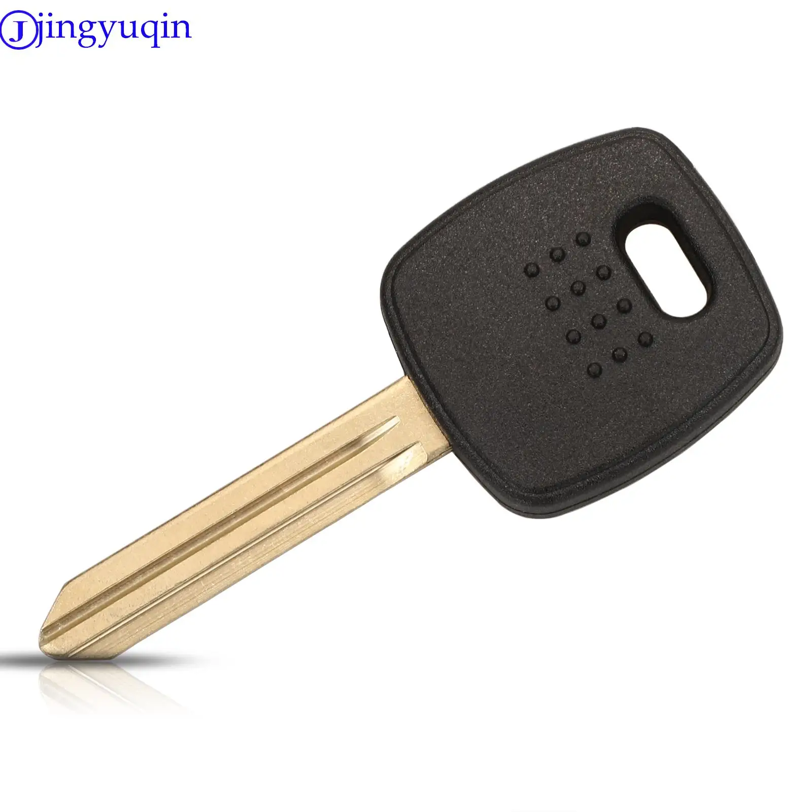 

jingyuqin Remote Transponder Chip Holder Car Key Blank For Nissan Key Case Cover With Chipset Part