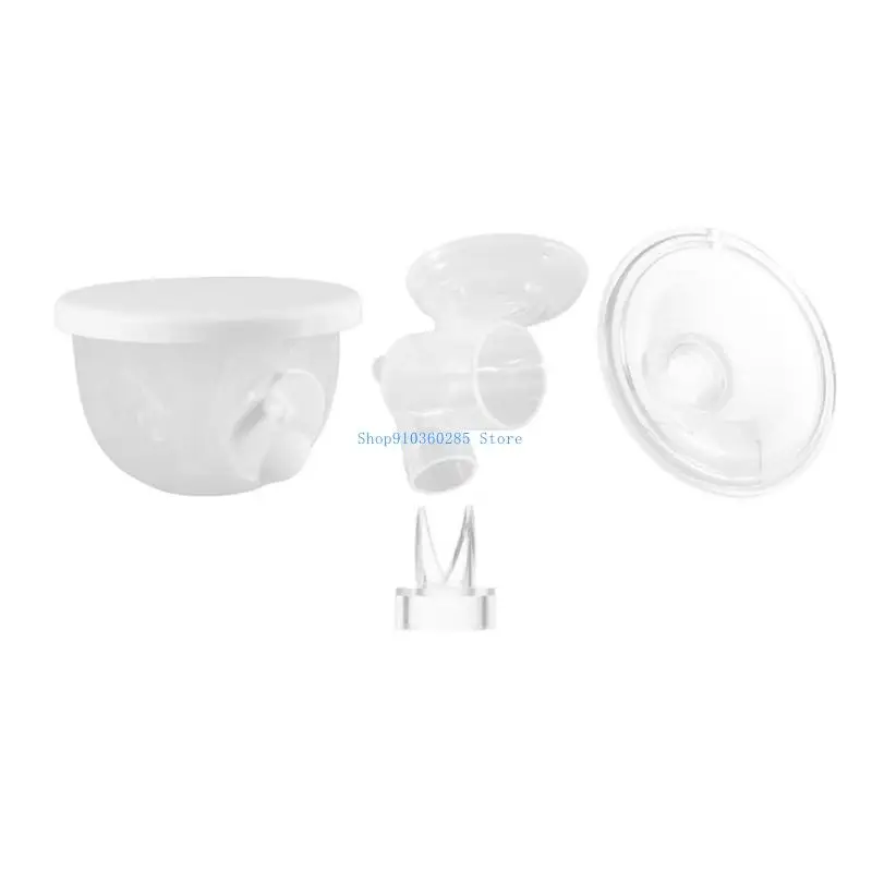 K9FF 7 قطعة/الحزمة يمكن ارتداؤها آلة ضخ الثدي الملحقات مجموعة الحجاب الحاجز سيليكون مع محول الاتصال لإصلاح S12