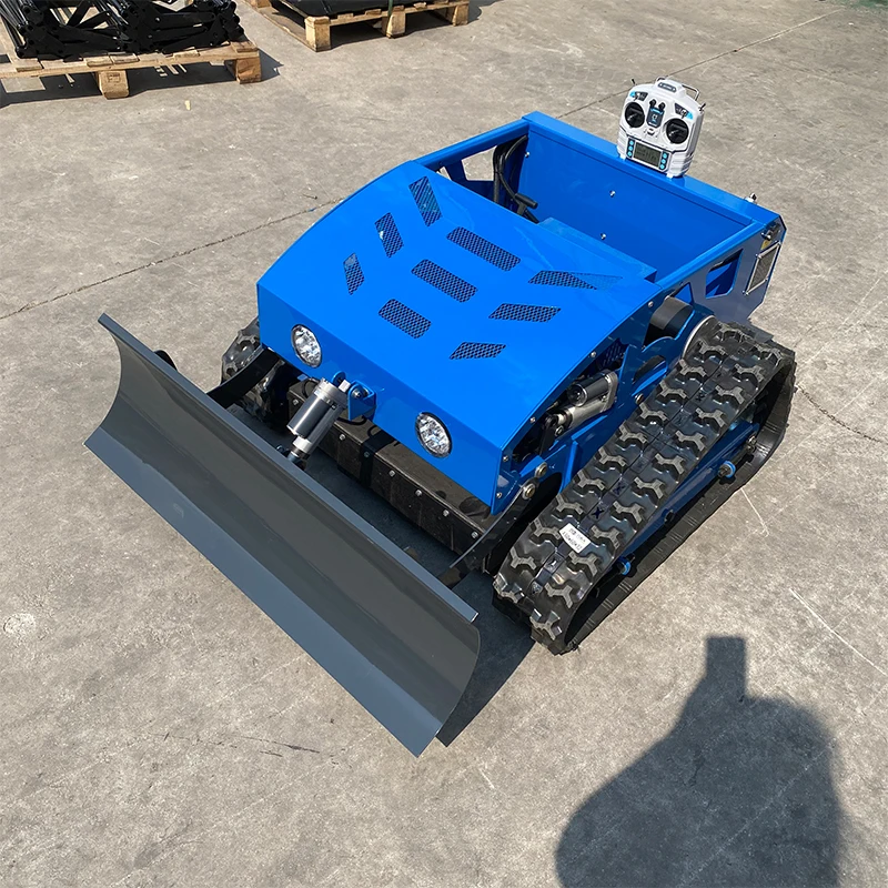 emote Control RasenmäherChina Neues Design Selbstfahrender Raupenrasenmäher Automatischer R