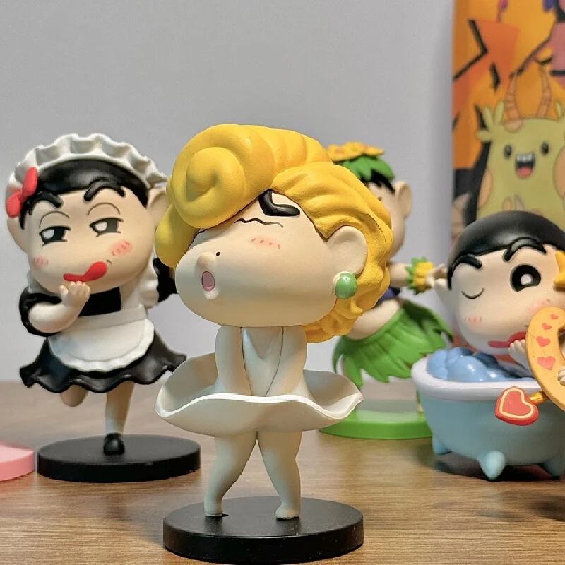 Xiaoxin lustige Serie Blindbox Monroe Maid Cartoon süße Figur Desktop-Dekoration Geburtstagsgeschenk