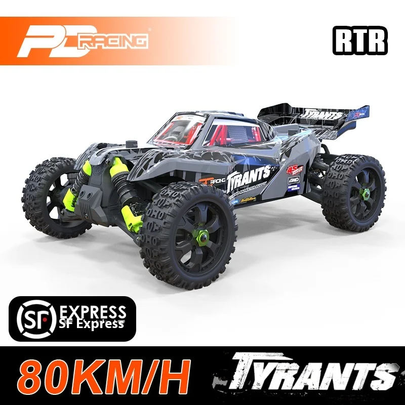 Pdracing 1/8 Jyrants Tyrant T8 Remote-Controlled Electric Four-Wheel Drive Racing Brushless Field Truck Off-Road Vehicle 3/4S