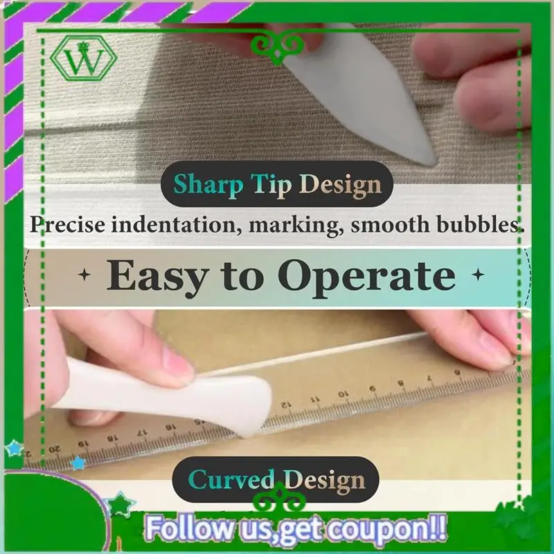 Reliable-Essential 20 Pcs Bone Folder Tools For DIY Card Making, Bookbinding, And Leather Crafting