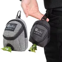 New Pet Dog Treat Pouch Poop Dispenser Portable Multifunction Dog training bag Outdoor Travel Dog Bag Durable Pet accessories
