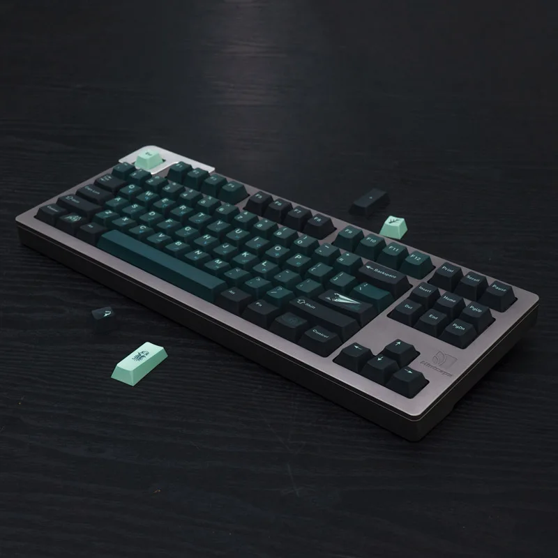 GMK Terror Below большой набор колпачков из ПБТ DYE-SUB Cherry Profile, английские индивидуальные индивидуальные колпачки для клавиш для механической клавиатуры 61/64/68