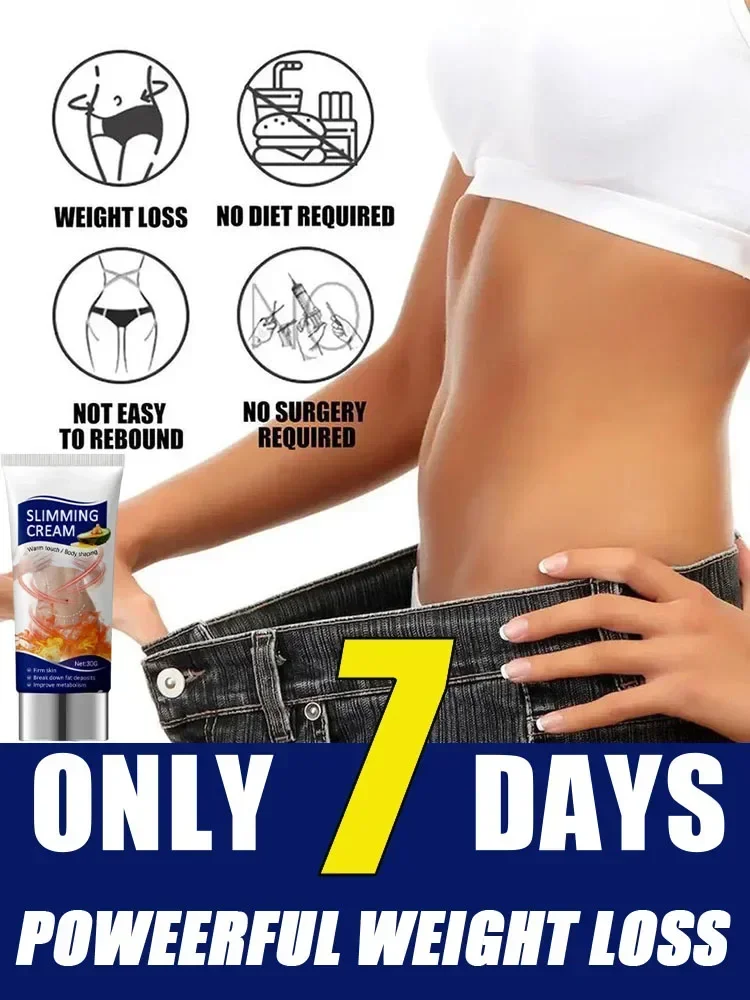 Fast Slimming Cream Fat Burning Burner Full Body Sculpting Man 7 Days Powerful Belly Thigh Weight Loss Woman