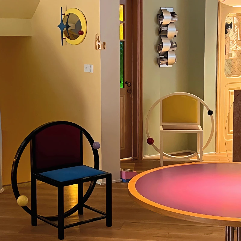 

Round ball trick series sofa chair dining chair study spaceage creative single chair