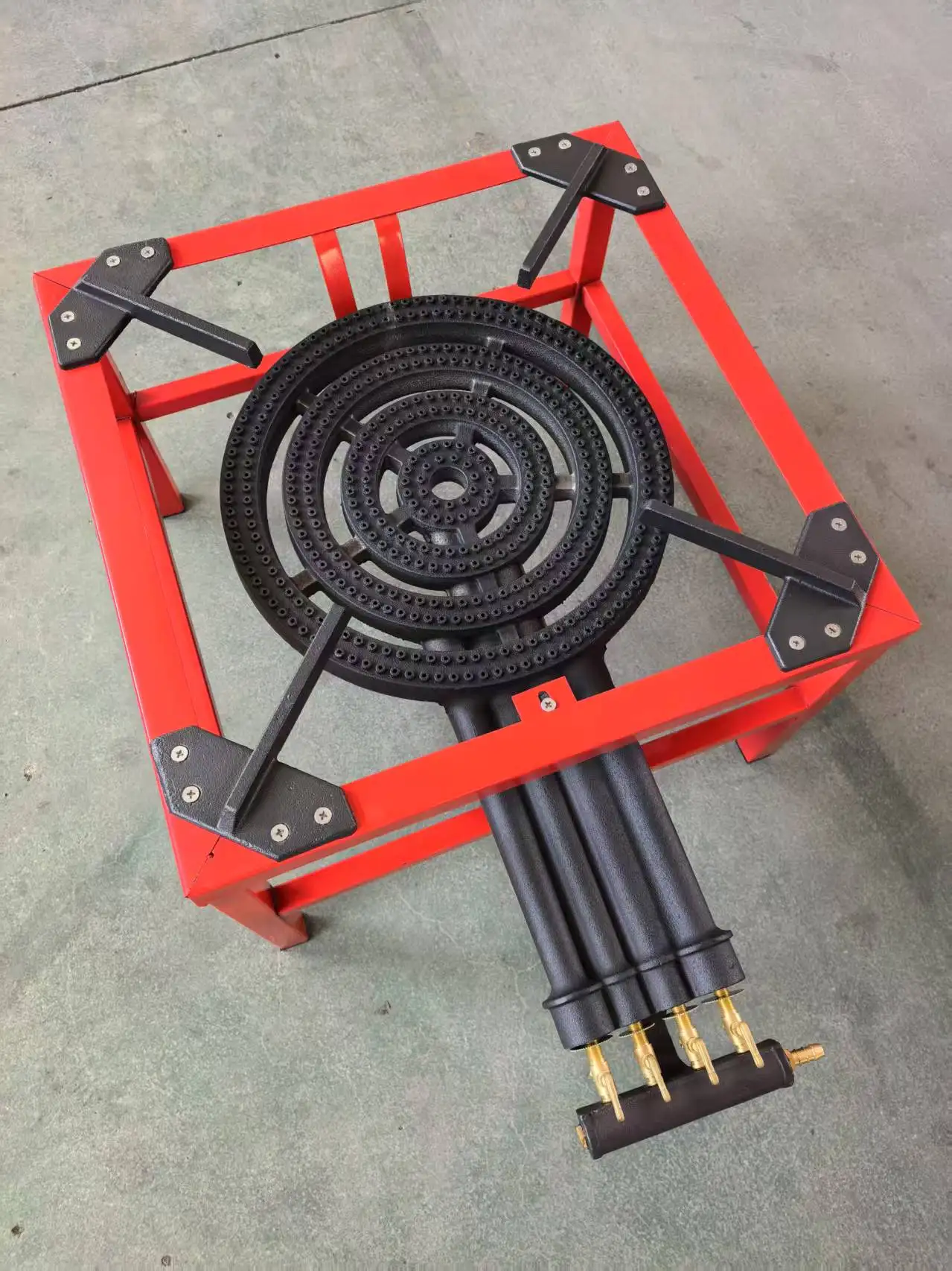 High Power Portable Outdoor Single Burner Stove with Cast Iron Stand Factory Wholesale