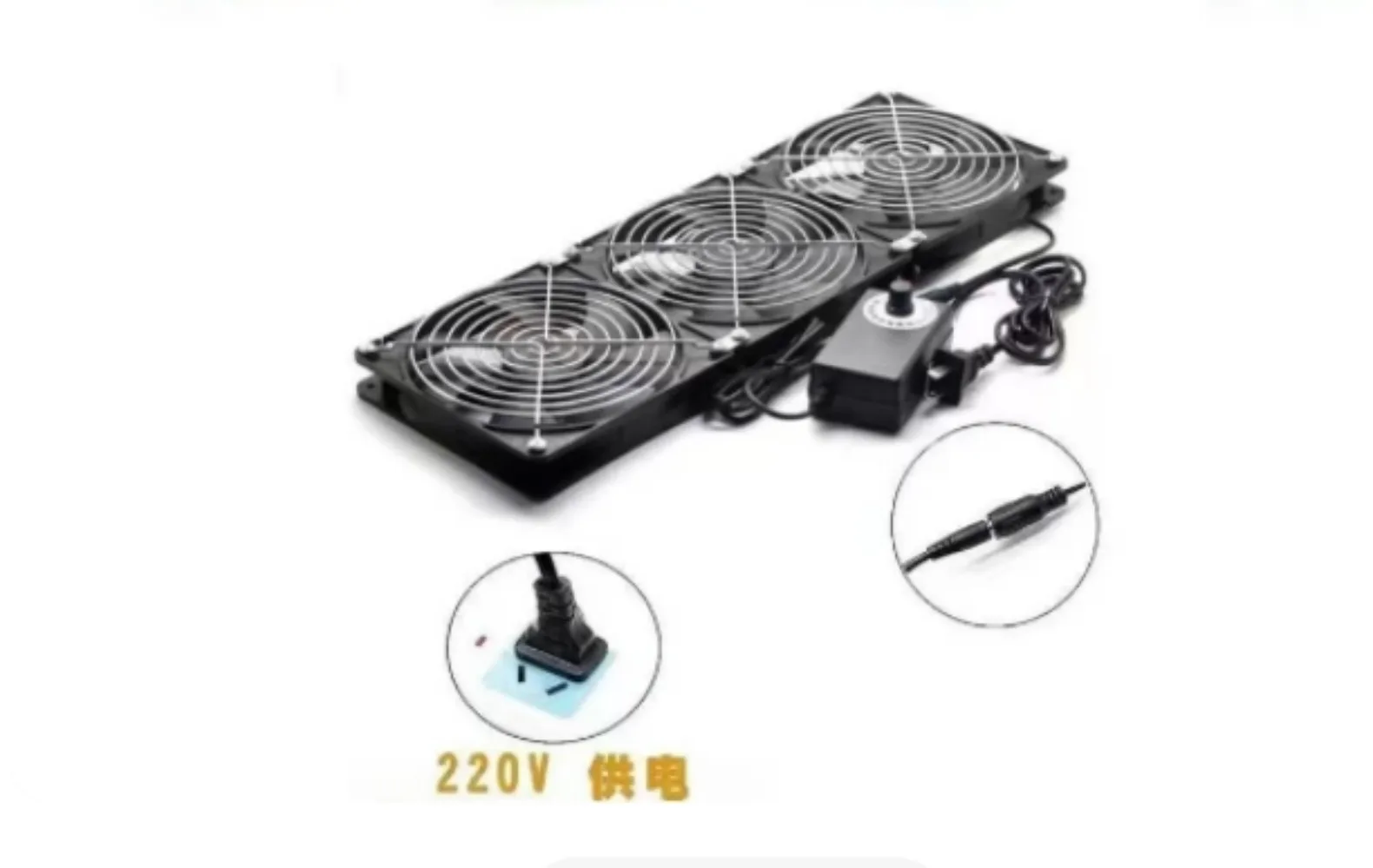 For DELTA 4CM 4020 110V-220V Adjustable Speed Cooling Fan High RPM Server Cabinet Exhaust Fan