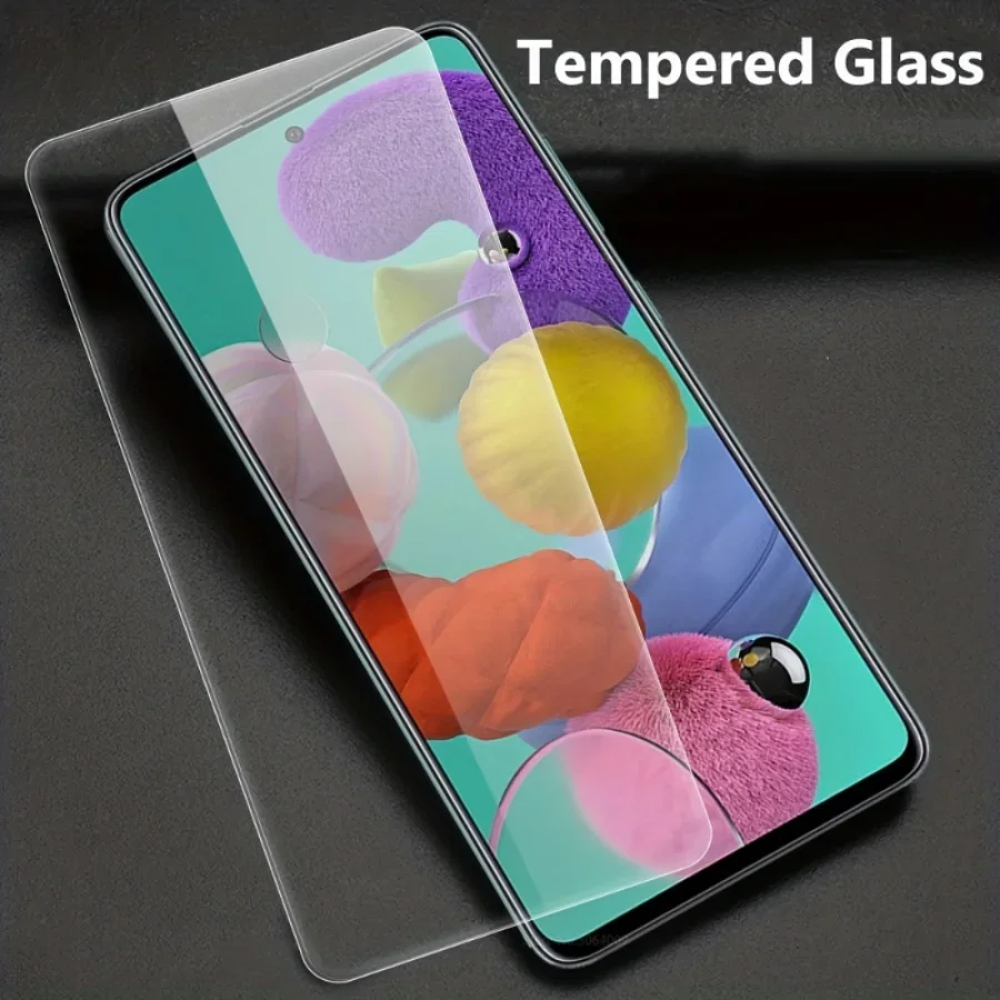 2Pcs HD 9H Clear Tempered Glass For Samsung Galaxy A55 A15 A35 5G A54 A14 A23 A03 A53 A52 A42 A32 A13 A20 A12 Screen Protector