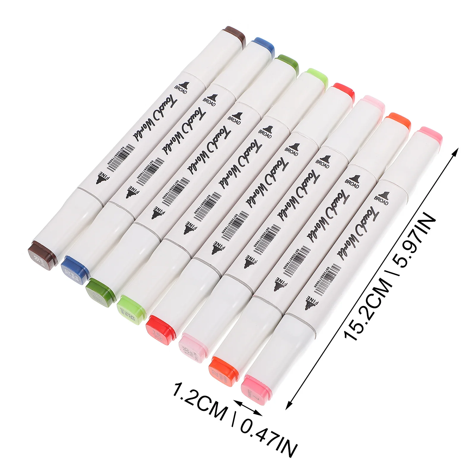 

80 шт. двуглавые маркеры 80 портативных ручек для рисования для рисования раскраска Diy эскизы акварельный маркер искусство