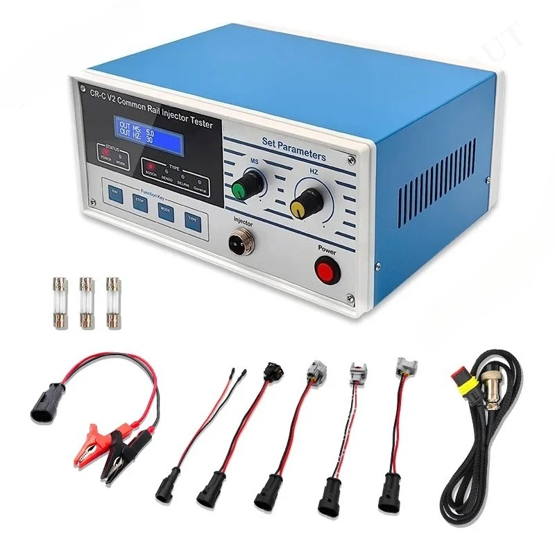 High-pressure common rail injector tester, ecu signal simulation, resistance/inductance tester ahe
