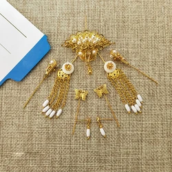 New Costume Little Headdress Tassel Hair Crown Creative Handmade Multi-Style Doll Headwear Doll Accessories For 30CM Doll LB672