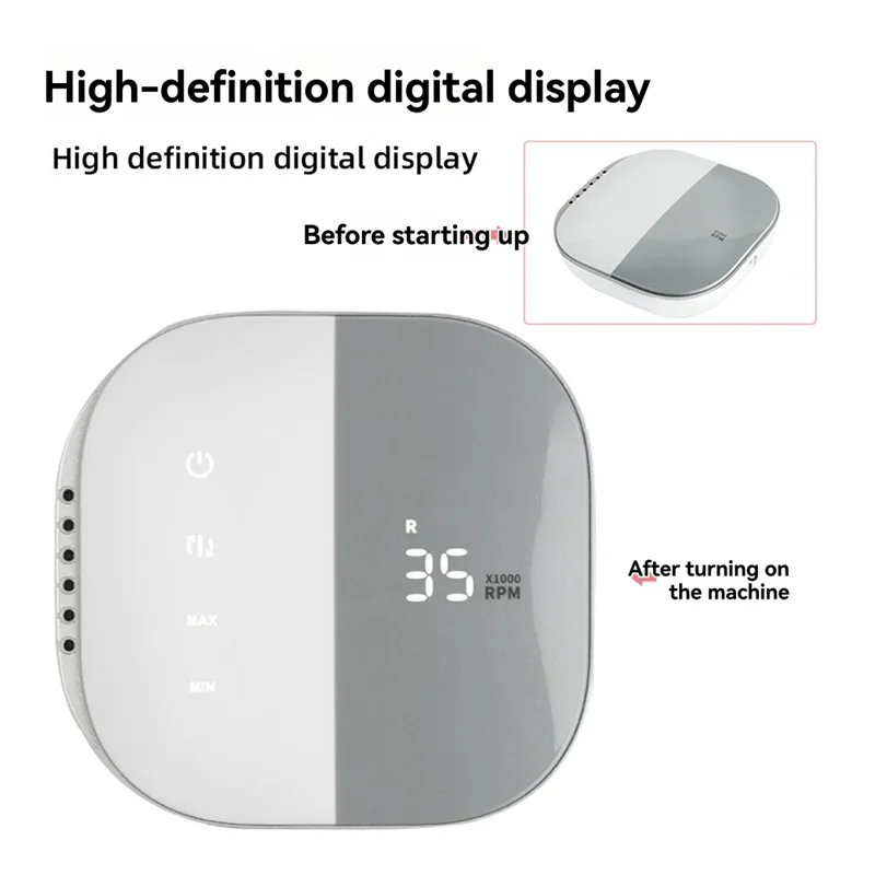 Set di strumenti professionali per smalto per lime elettriche da 35000 giri/min. Levigatrice professionale per tornio per unghie Spina europea