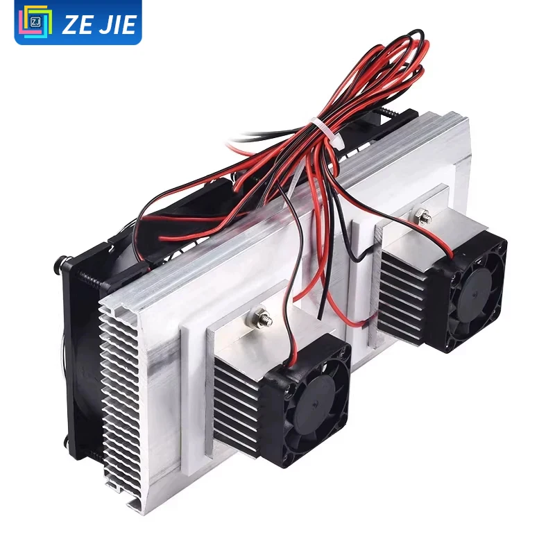 12V Thermoelectric Cooler Kit, Electronic Cooling Module DIY Radiator, Finished Cooling Unit for Mini Air Conditioner & Refriger