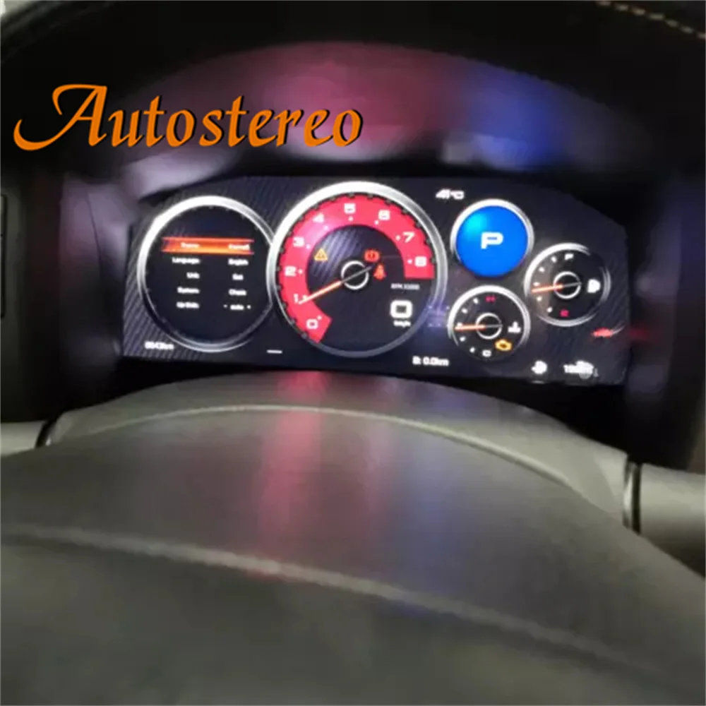 Meter Screen For Nissan GTR 2008-2015 LCD Dashboard Instrument Display Multimedia Player Car Cockpit Virtual Speedometer Upgrade