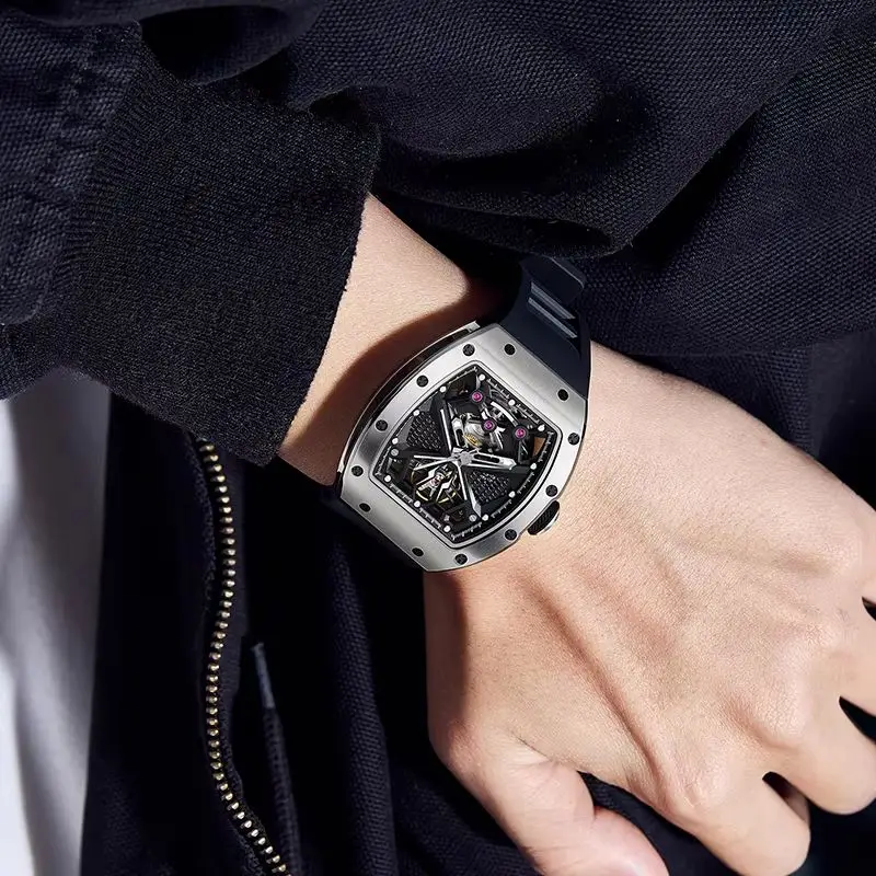 Have A Pretty Solid Automatic Analog Watches Mechanical Watches Stainless Case 50M Waterproof Fashion Super Luxury Wrist Wear