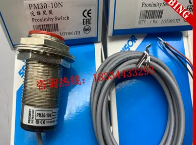 

2PCS PM30-10P PM30-10N M30 Proximity Switch Sensor NO 10-30VDC Sn-10mm New High Quality