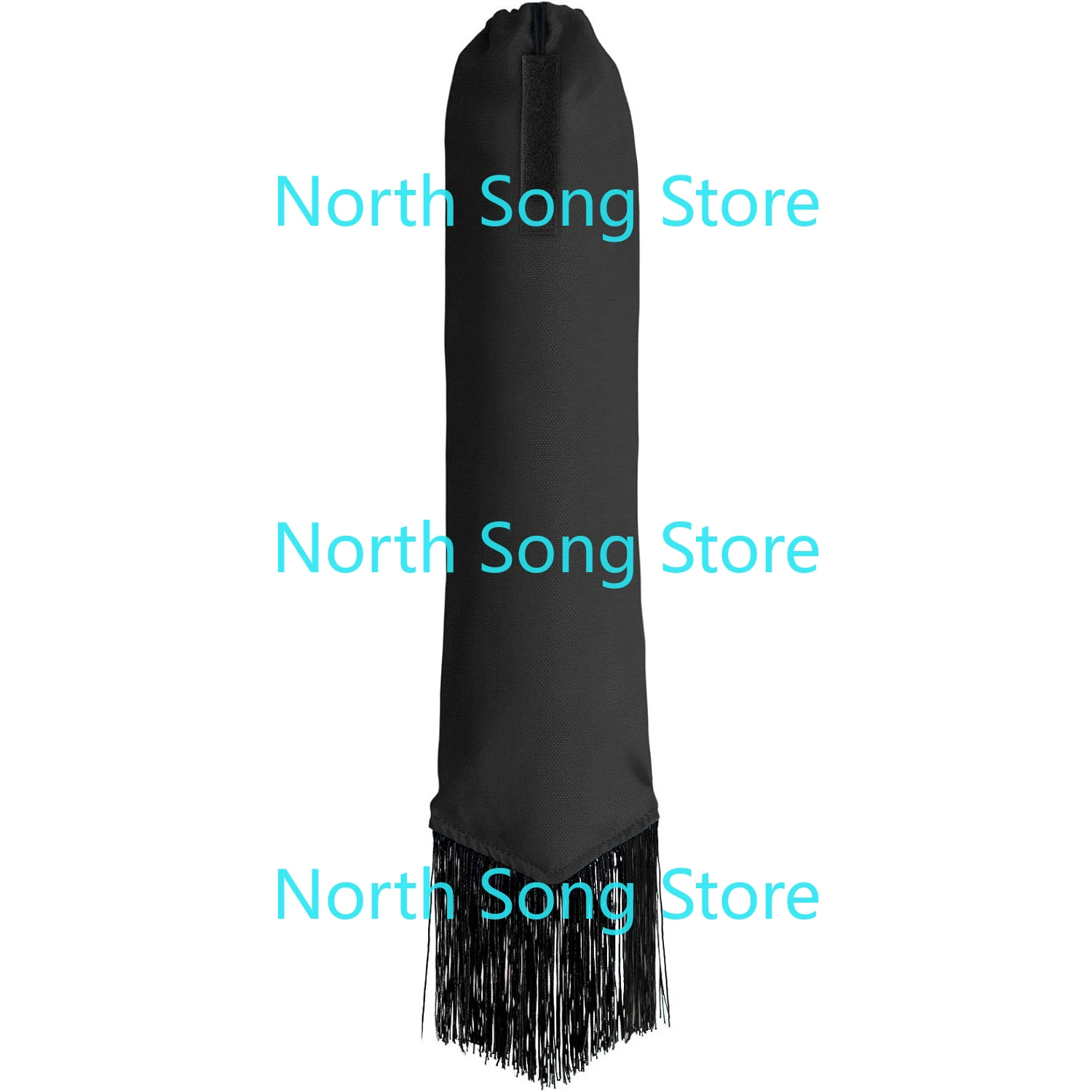 Smooth Lightweight Adjustable Fastener Nylon Horse Tail Bag with Fringe